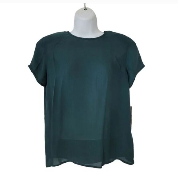 NEW Vintage Y2K 3 PC Jones New York Monochrome 100% Silk Skirt Suit Niagara Teal - Picture 8 of 16